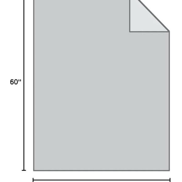 Cozy Blue Woven Throw Blanket - Picture 3 of 5